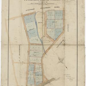 Plan of Virginia Water, Petersham Railway Station [cart...