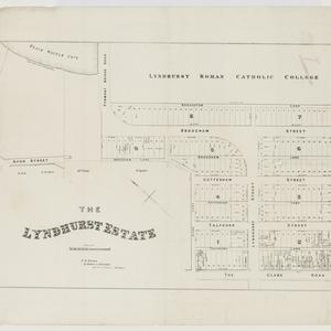 The Lyndhurst Estate [cartographic material] / F. H. Re...