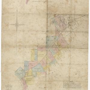 Plan of the Punch-Bowl Road from Cook's River to New Ca...