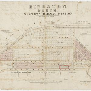 Kingston South [cartographic material] : Newtown Railwa...
