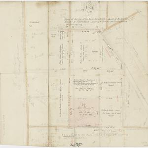 Survey of portion of the Bark Huts Estate [cartographic...