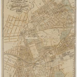 Map of the Municipalities of The Glebe, Camperdown, New...