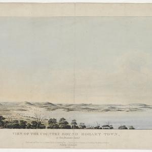 View of the country round Hobart Town, 1825 / by G. Sch...