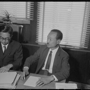 Item 502: Tribune negatives including demonstration mar...