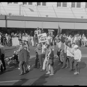 Item 699: Tribune negatives including The May Day march...