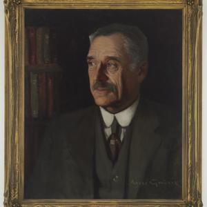 A. B. Paterson, Banjo, portrait in oils, 1927 / Agnes N...
