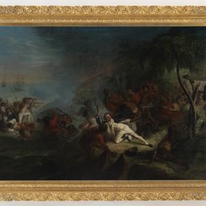 The death of Captain Cook / J. H. Ramberg