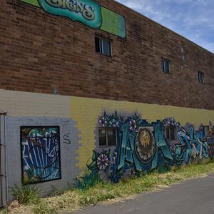 Item 198: Graffiti, Bridge Street, Lismore, NSW, 6 Nove...