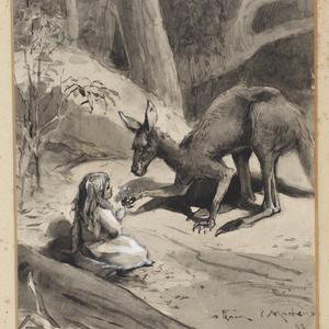 Item 03: Drawings for Dot and the kangaroo, 1898 / Fran...