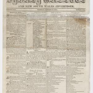 The Sydney gazette, and New South Wales advertiser.
