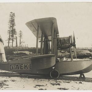Sir Hudson Fysh - photographs, named aeroplanes, 1912-1941