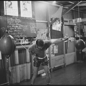 Amateur boxer, Dan Ottley, May 1964 / photographs by Iv...