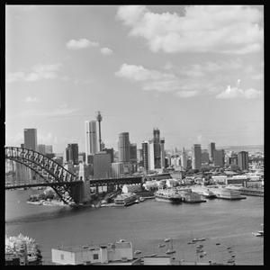 File 10: City skyline from A.G.L. building, Dec. '78 / ...