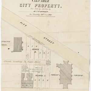 [City of Sydney subdivision plans] [cartographic material] : [Parish of St Lawrence, County of Cumberland]