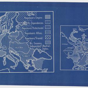 Europe 1812 [cartographic material] : Napoleon at the h...
