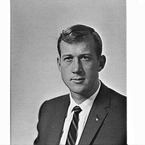 APA studio portrait of Mr. Barrett