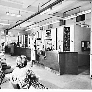 Waiting Room with Brownbuilt Compactus at Sydney Hospital