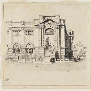 Mitchell Library, 1926 / Lloyd Rees
