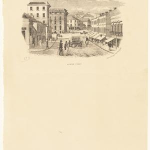 Hunter Street [a view, by Wallace possibly after S. T. ...