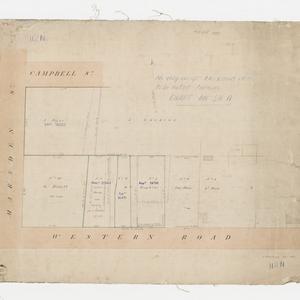[Rev. Marsden's Estate] [cartographic material] / J. Armstrong, Novr. 1843.