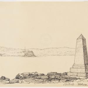 Obelisk, Watson Bay [a view, including part of Sydney H...