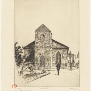 Scots Church, 1926 / Sydney Ure Smith