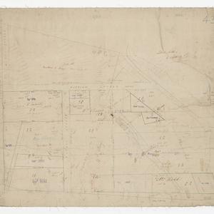 [Portions of land showing William, Felton, Alfred, Mill...