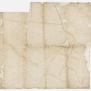 [Manuscript map of the Hutchinson Estate, Chippendale, ...