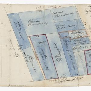 Hand sketch only of Lipscombe's 1 acre, Mount Lachlan E...
