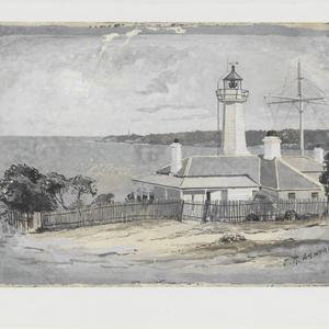 Green Cape Lighthouse ca. 1886 / Julian Rossi Ashton