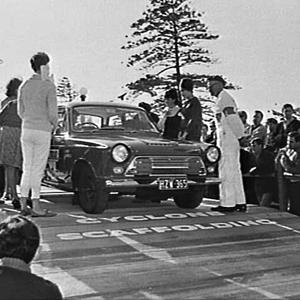 Start of the 1964 Ampol Trial, Bondi Beach