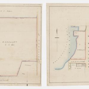 [Properties of R. Harnett in Woolloomooloo] [cartograph...