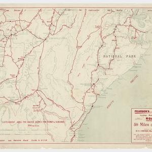 Pearson's cycling, motoring and travellers' road map of...
