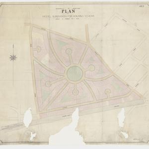 Municipality of Bankstown, plan of model subdivision fo...