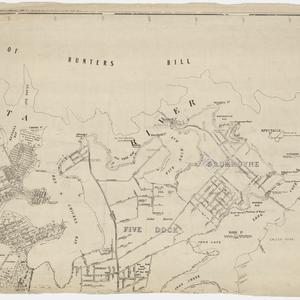 [Cadastral map of area near Five Dock and Drummoyne, Ne...
