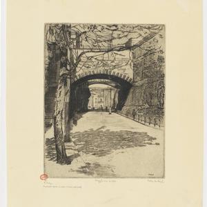 Argyle Cut in 1926 / Sydney Ure Smith