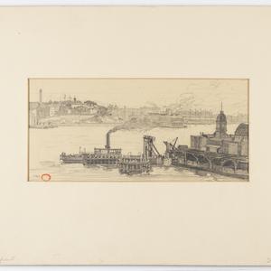 The waterfront, before 1918 / Sydney Ure Smith