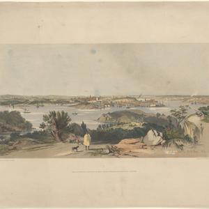 [View of Sydney from St Leonards, 1843] / drawn by C. M...
