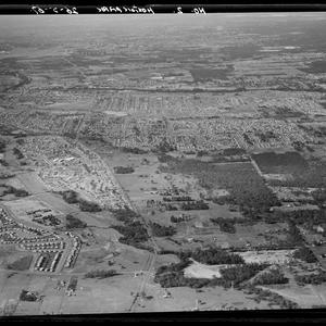 Item 73: Milton Kent aerial views of Hoxton Park, Kirri...