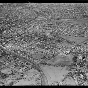 Item 03: Milton Kent aerial views of Darlinghurst, Kingsgrove, Parramatta, 1970
