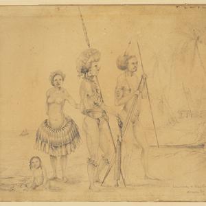 [Louisiade and New Guinea Natives / attributed to Huxle...