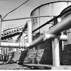Interior and exterior photographs, Shell Terminal, Gore...