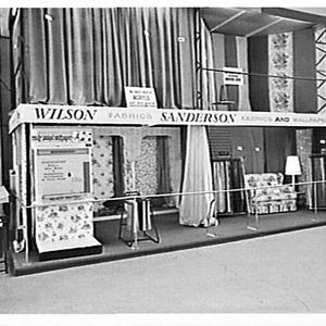 Wilson and Sanderson fabrics exhibit, Furniture Show 19...