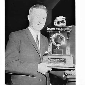 Ampol Trial prize presentation 1964, Grace Bros. Broadw...