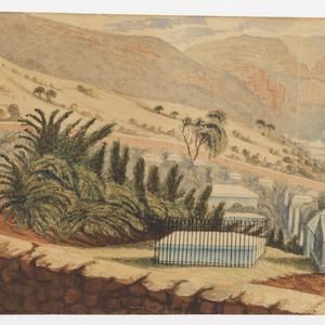 ITEM 04: The tomb of Mrs J. L. Stokes / [watercolour by...
