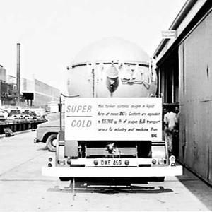 CIG liquid oxygen bulk supply truck