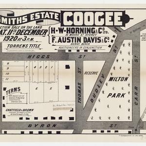 [Coogee subdivision plans] [cartographic material]