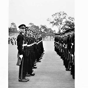 Governor-General Casey inspects National Service gradua...