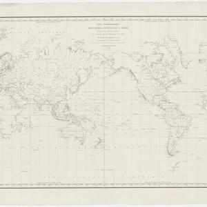 Carte hydrographique des parties connues de la Terre / ...