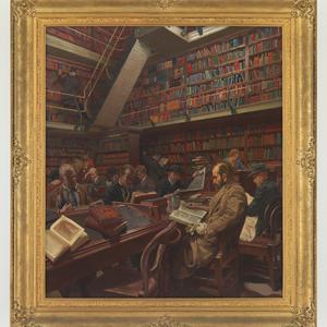 [Sydney Public Library, 1931] / oil painting by Normand...
